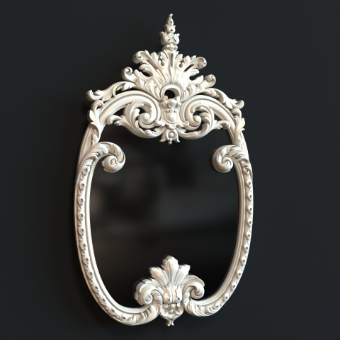 Рама для зеркало 3Д модель СТЛ формат