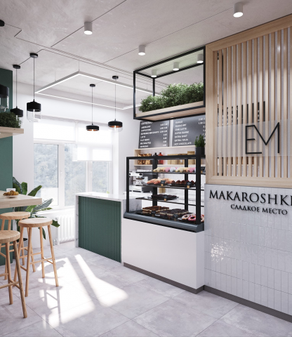 Проект кондитерская Makaroshkina