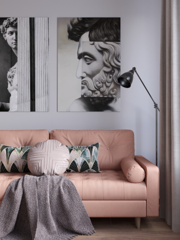 Дизайн-проект интерьера квартиры (г. Москва, ЖК Green Park)