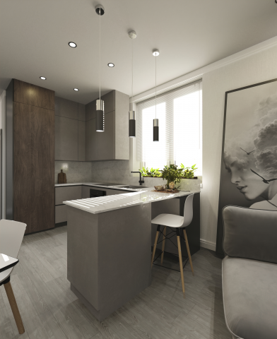 Дизайн-проект (г. Мытищи, ЖК Датский квартал)