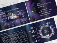 Буклет "BIM" (выборочные развороты в приложении)
