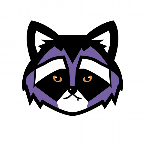 Логотип-маскот "Енот"