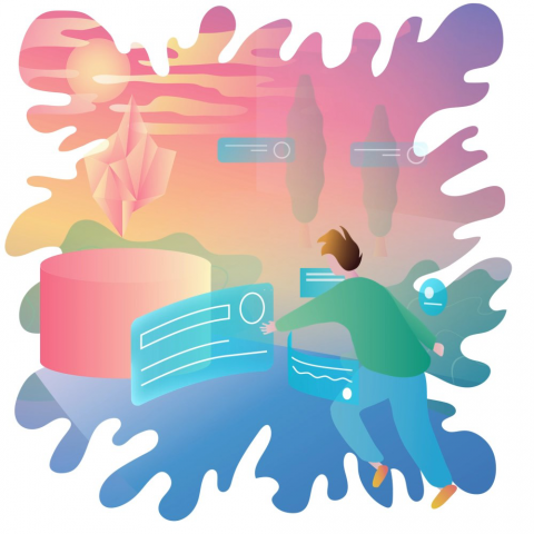 Анимация иллюстрации