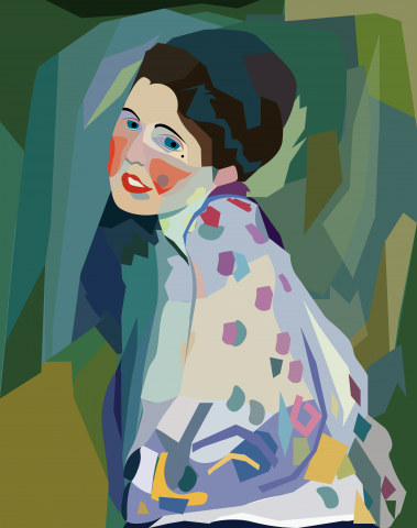 Иллюстрация по Климту