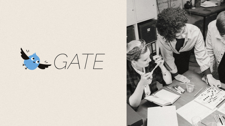Концепт для PR-агентства GATE