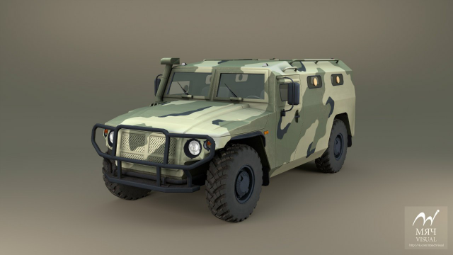 Визуализация внедорожников 2