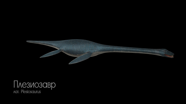 Персонажи для аттракциона(Plesiosaurus)