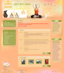 Поддержка сайта центра йоги