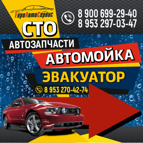Дизайн баннера для автомойки