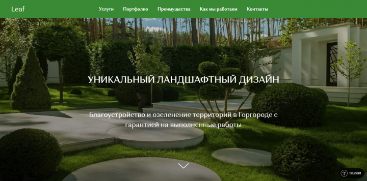 Компания ландшафтного дизайна