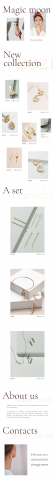 Интернет-магазин (дизайн-макет) ювелирных украшений