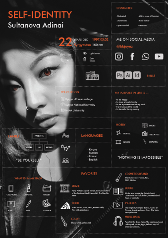 Инфографика о себе