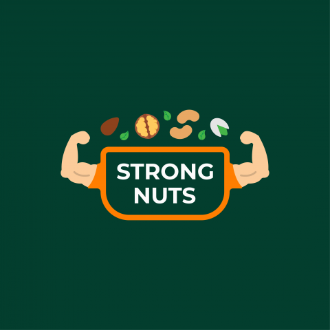 Логотип магазина орехов