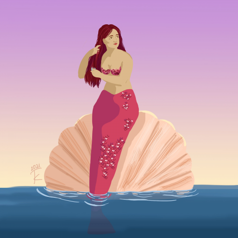 Русалка для Mermay2021