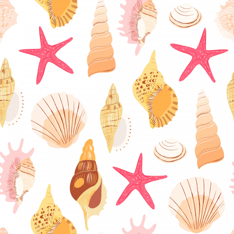 Бесшовный паттерн для ткани/упаковки