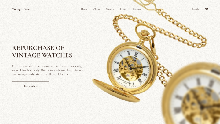 Интернет-магазин Vintage Time