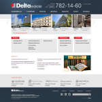 Сайт и ERP для агентства недвижимости Дельта Эстейт