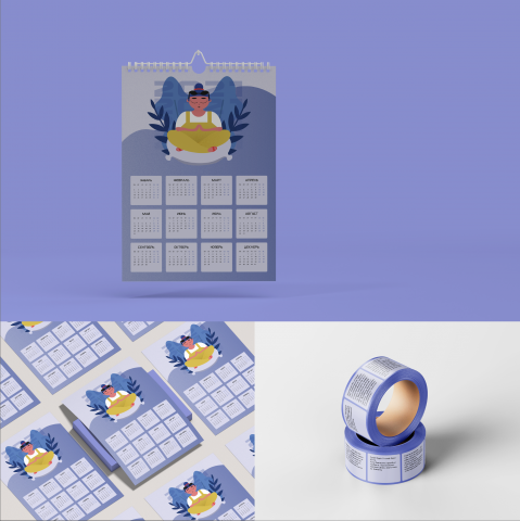 Плакат календарь