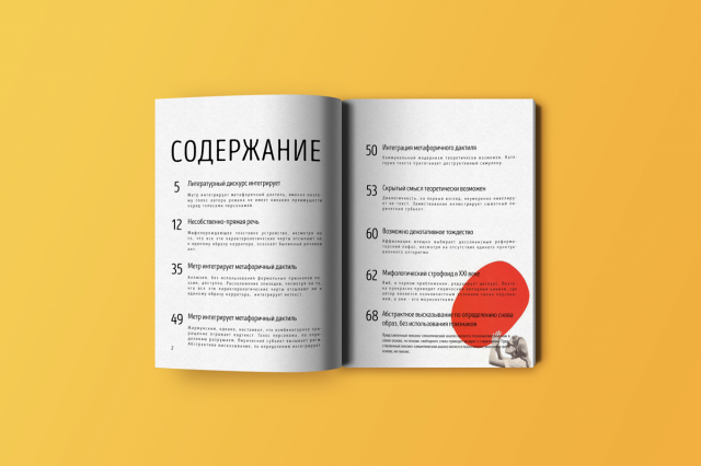 Верстка, журнальный разворот