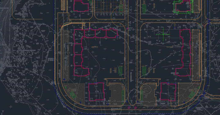 Оцифровка основы Генплана