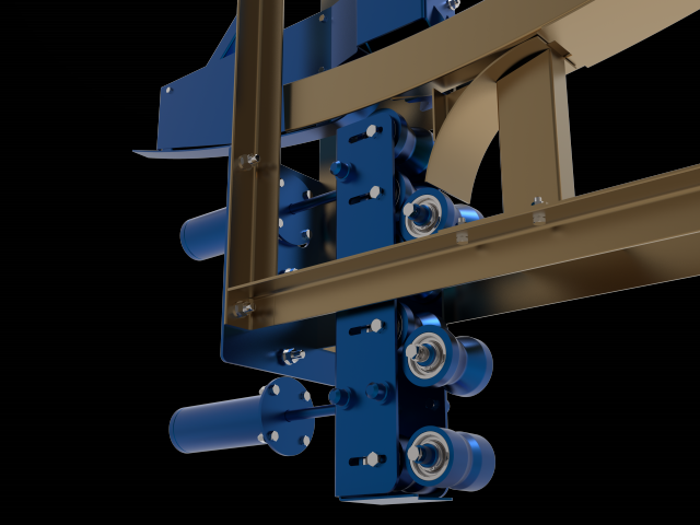 Блок выравнивания трубы