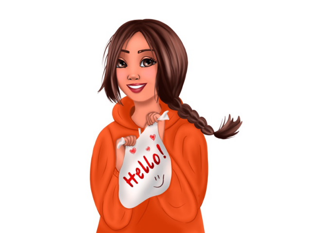 Стилизованный портрет