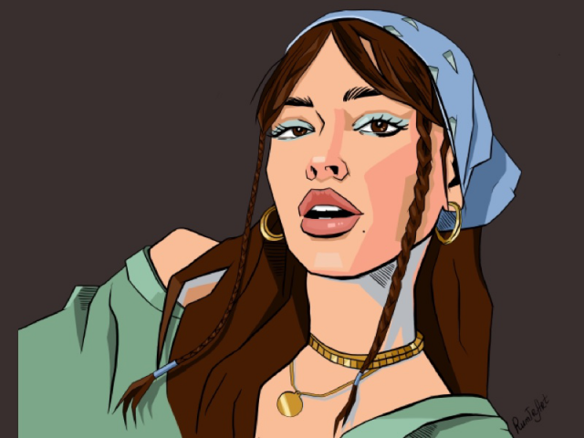 Портрет в стиле комикс