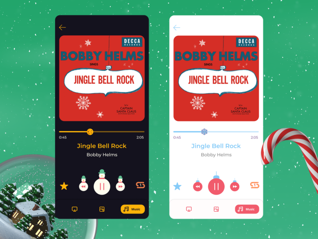 Christmas Music Player