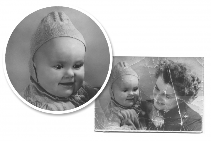 Восстановление старой фотографии