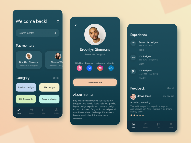 Приложение по поиску ментора