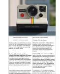 Обзор камеры Polaroid