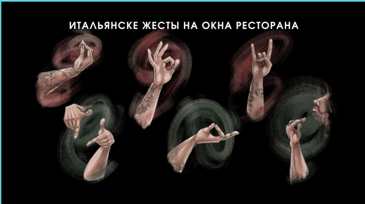 Итальянские жесты