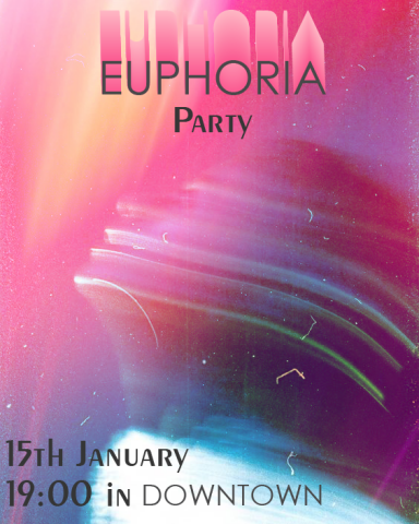 рекламный баннер для вечеринки