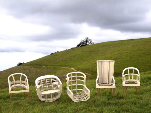 Набор заготовок для кресел.