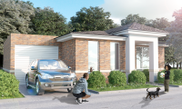 3d visualization of exterior (Kiev)