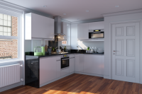 3d visualization of kitchen (Ukraine, Kharkov)