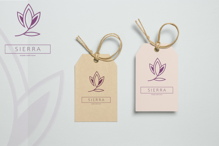 Logo flower company