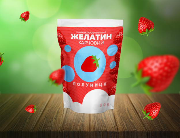 Желатин упаковка