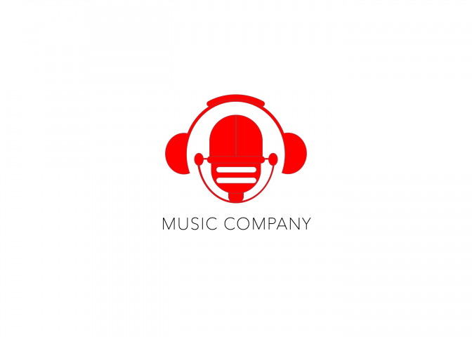 Логотип музыкальной компании