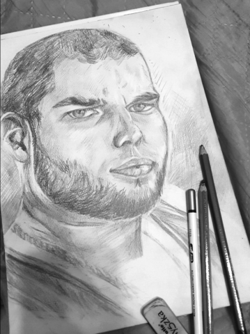 Портреты 2020 (Графика ,карандаш)