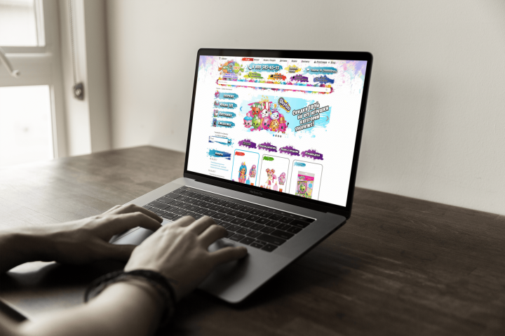 Дизайн для интернет-магазина игрушек artytoys