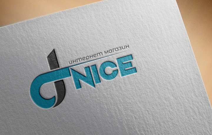 Логотип для интернет магазина D-nice 2