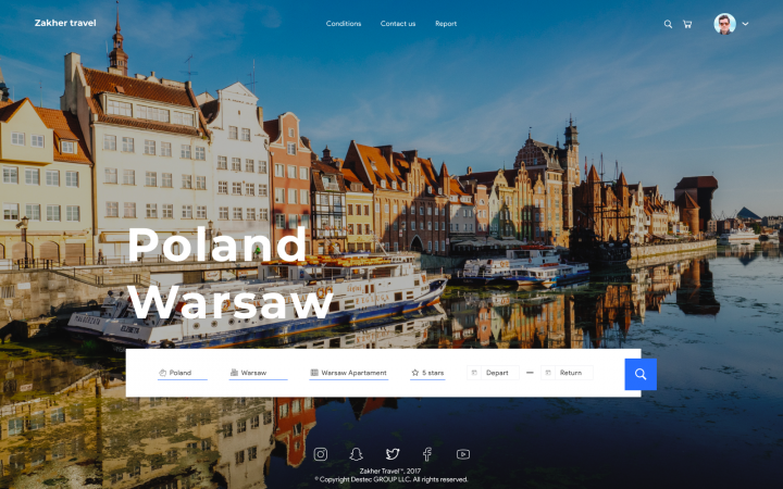 Сайт для букинг системы