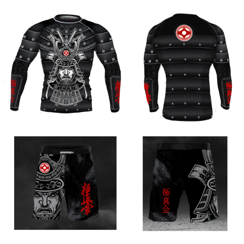 Дизайн рашгарда и шорт.