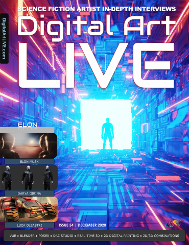 Digital Art Live magazine interview