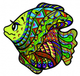 камбала(дудлраскраска)