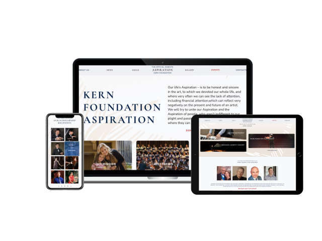 Сайт благотворительного фонда