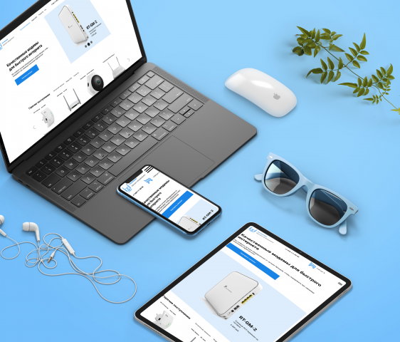 Сайт сетевого оборудования