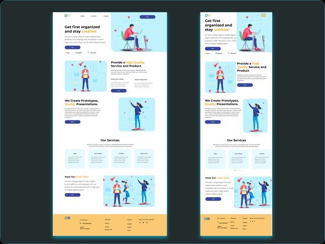 Landing page(concept)
