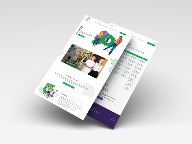 Разработка сайта для школы танцев